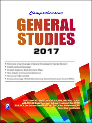cover image of Comprehensive General Studies 2018